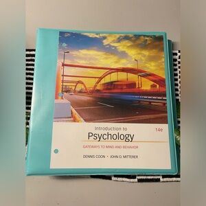 Intro to Psychology college textbook